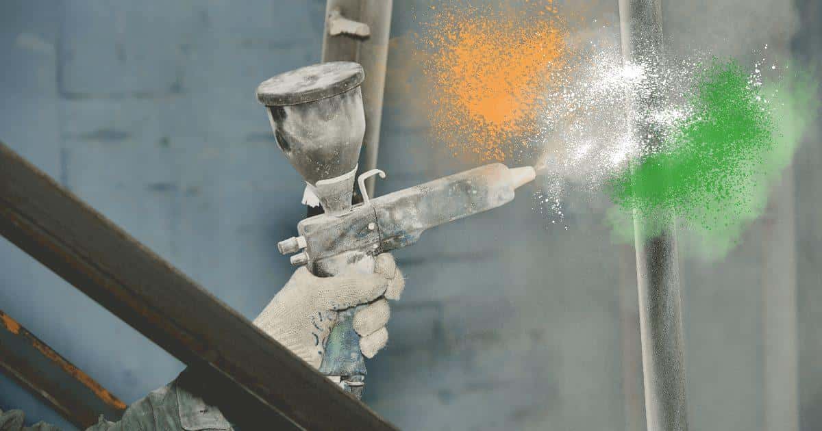Metallic Finish Powder Coating